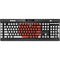 Japanese Flag Distressed K95 RGB PLATINUM Mechanical Gaming Keyboard Skin